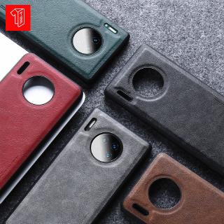 Luxury Leather Back Cover Huawei Mate 30 Pro 5G/Mate 20 Pro Case Soft Silicone Protection Casing