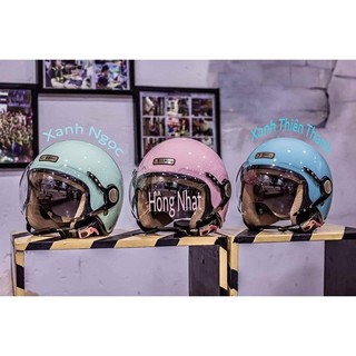 Mũ bảo hiểm 3/4 Bulldog Pom