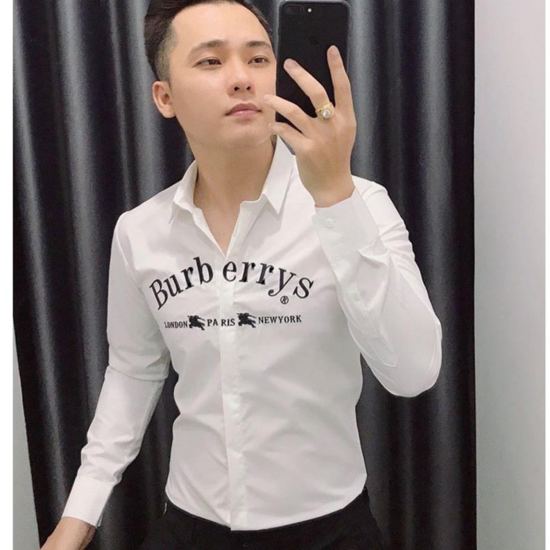 Áo sơ mi nam thanh lịch cao cấp hàn quốc 💸