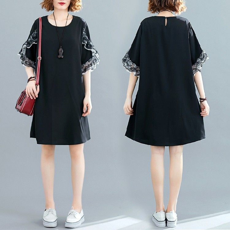 Váy bigsize đầm big size suông thoải mái dành cho người béo - Có ảnh thật