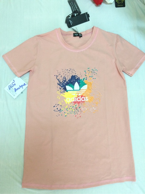 Áo adisas hồng