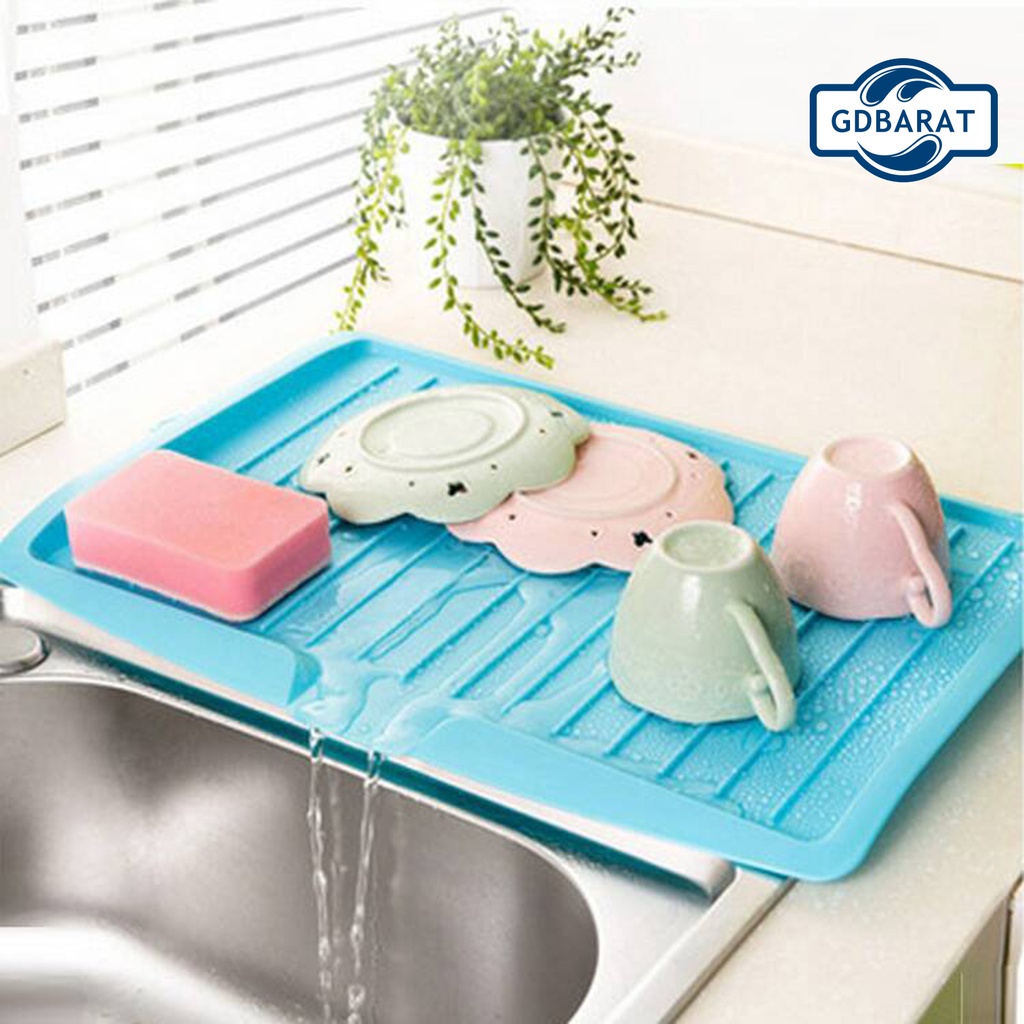 Giá Nhựa Úp Chén Dĩa Ráo Nước Tiết Kiệm Không Gian Cho Nhà Ở