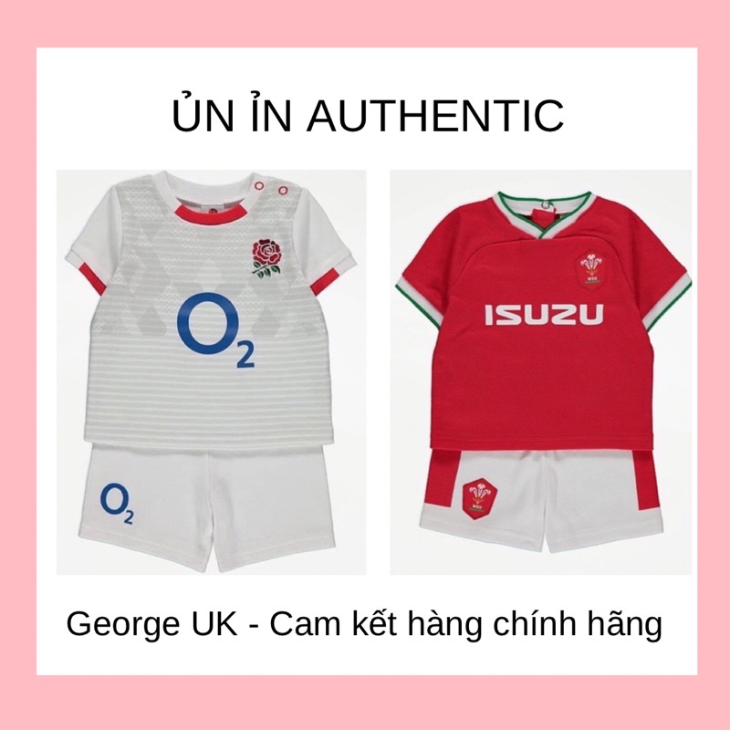 Bộ thể thao George UK size 9-12m 12-18m 18-24m