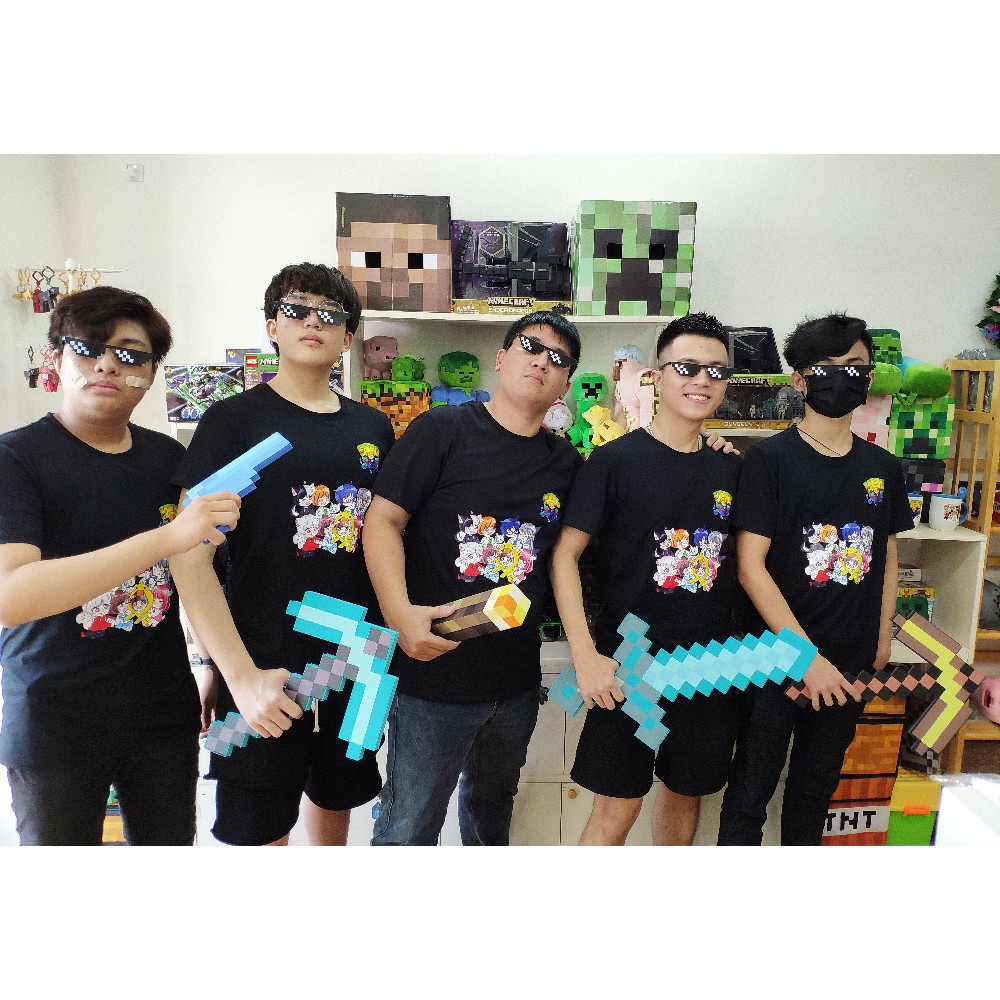 Áo hero team V2 màu đen (tặng kèm móc khóa)