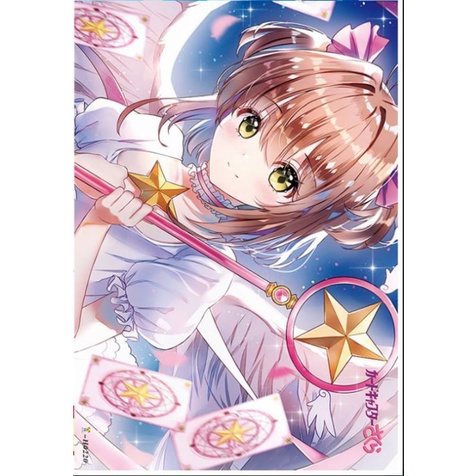 Tranh Treo Tường Trang Trí In Hình Anime Sakura Thủ Lĩnh Thẻ Bài Dễ Thương