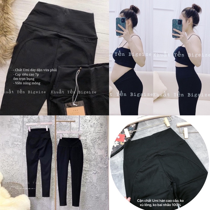 Quần legging bigsize cạp cao nâng mông nhỏ bụng co giãn Q1 | BigBuy360 - bigbuy360.vn