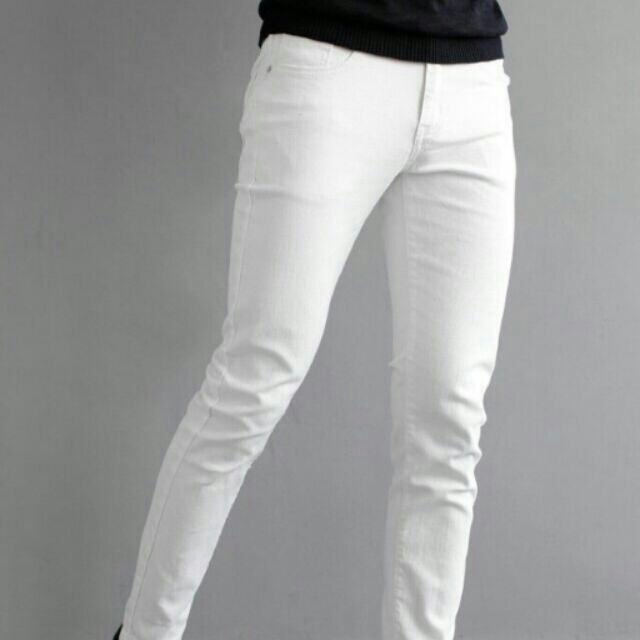 Quần jean nam trắng trơn - sang trọng đẳng cấp 25