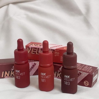 Son kem lì Peripera Ink Velvet chất son mềm mịn, lì