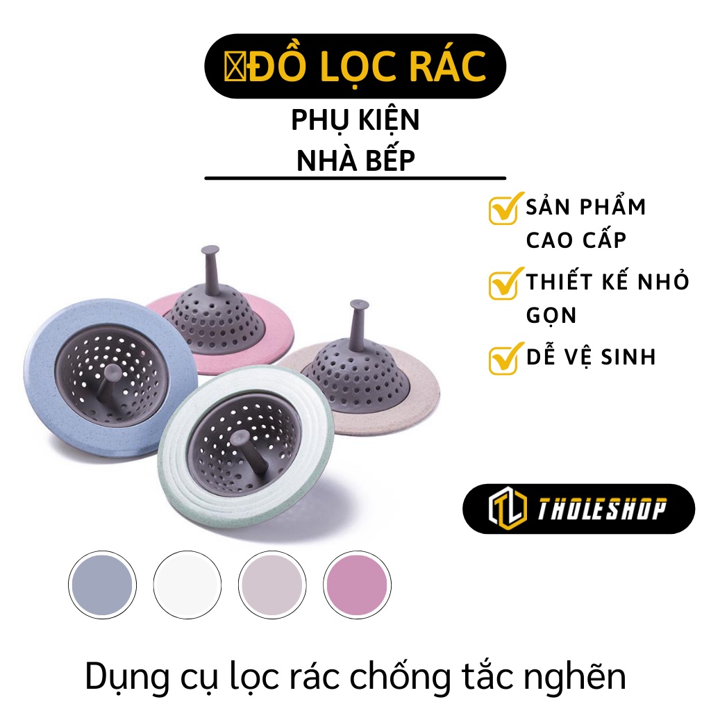 Lưới Lọc Rác Silicon Nhà Bếp - Dụng Cụ Lọc Rác Bồn Rửa Chén Tiện Lợi, Độ Bền Cao 7591