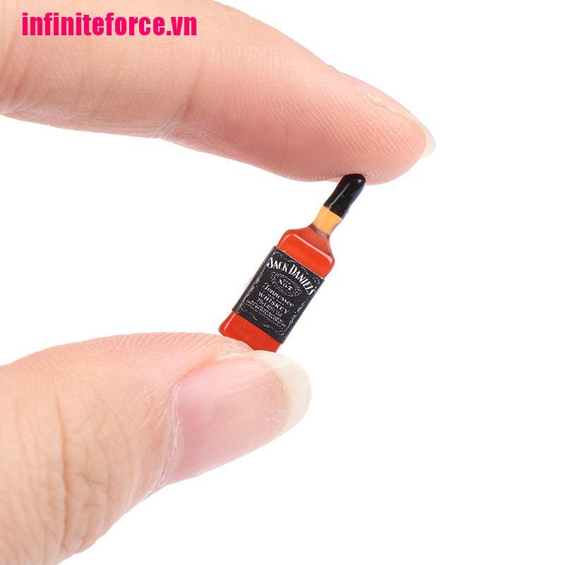 Bộ 10 Chai Rượu Mini Trang Trí Nhà Búp Bê Xinh Xắn