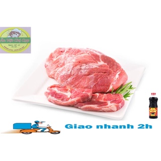 Nạc dăm thịt heo tươi nóng mỗi ngày