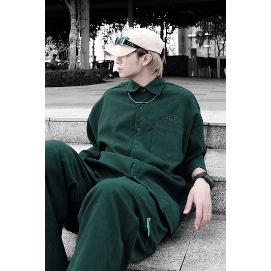 SƠMI tay ngắn sọc tăm nhỏ - SAIGONZUP