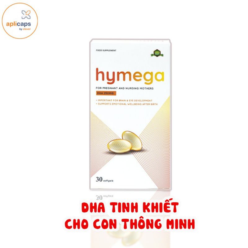 Hymega - Viên uống DHA siêu tinh khiết cho mẹ bầu (hộp 30 viên)