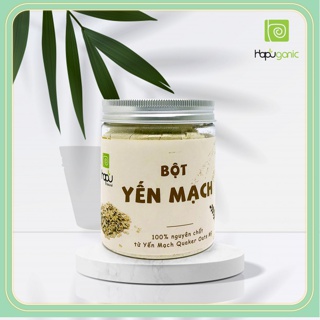 Hũ Bột Yến Mạch Thiên Nhiên HaPu Organic Mặt Nạ Bột Thiên Nhiên 100g