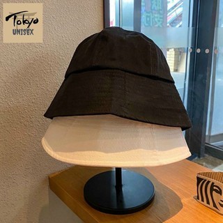 Nón bucket vành cụp trơn nhiều màu phong cách Ulzzang Unisex.
