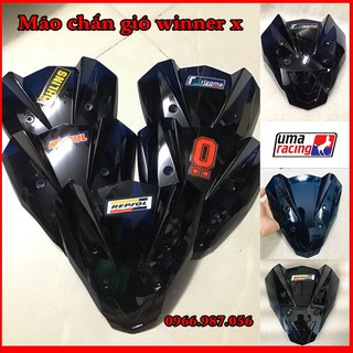 Mão Winner X Star racing mẫu 2 sừng_tặng kèm 1 tem dán umaracing_hàng đẹp nhựa ABS