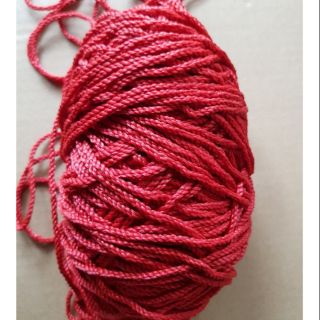 Dây dù 3mm màu đỏ bó 1kg