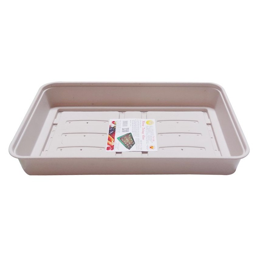 Khay Trồng Rau Sạch Được Thiết Kế Thoát Nước Thông Minh