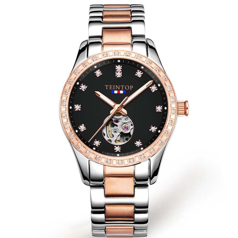 Đồng hồ nữ chính hãng Teintop T8685-2 hàng mới,Kính sapphire ,chống xước,Chống nước,máy cơ(Automatic),Bảo Hành 12 Tháng