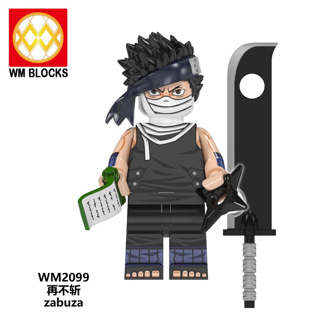 Minifigures Lắp Ráp Đồ Chơi Lego Nhân Vật Hoạt Hình Naruto Hyuga Hinata - Zabuza - Haku - Tsunade WM6107