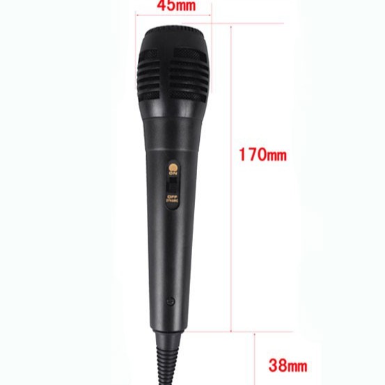 MICRO HÁT KARAOKE THAY THẾ CHO LOA KẸO KÉO, LOA KARAOKE GIA ĐÌNH JACK 6LY