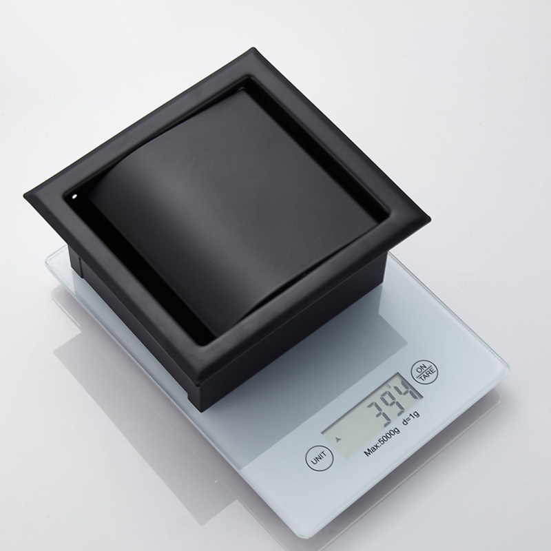 Giá Đỡ Cuộn Giấy Vệ Sinh Gắn Tường Bằng Thép Không Gỉ Màu Đen Tiện Lợi Dành Cho Phòng Tắm