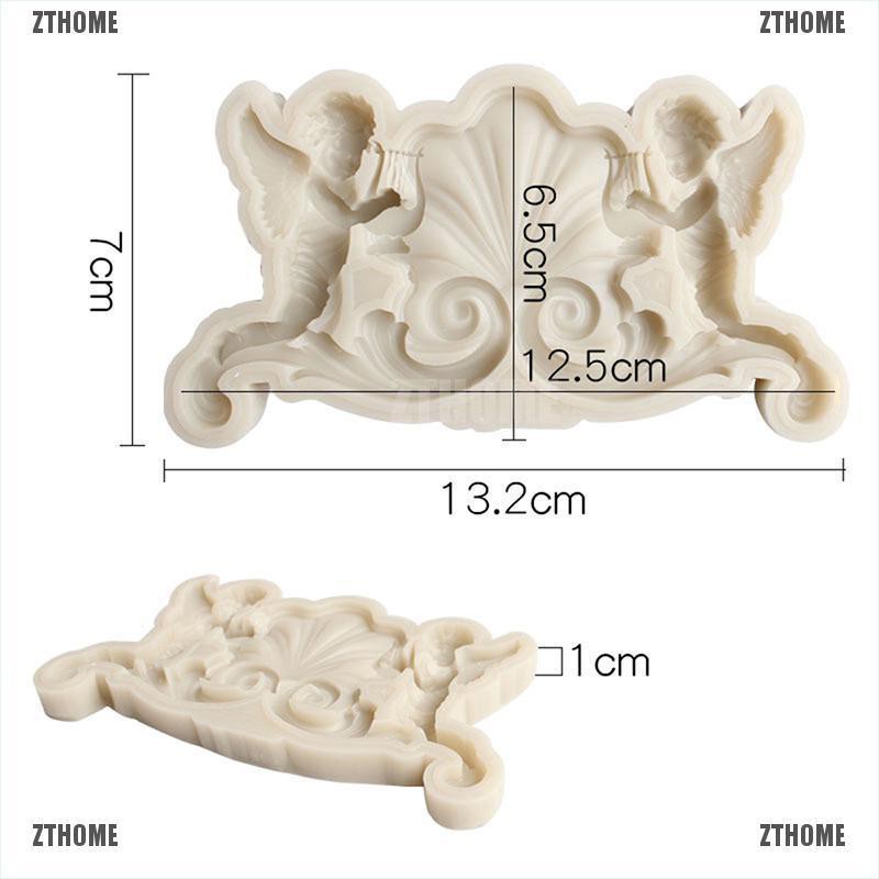 Khuôn Silicone Làm Bánh Hình Thiên Thần