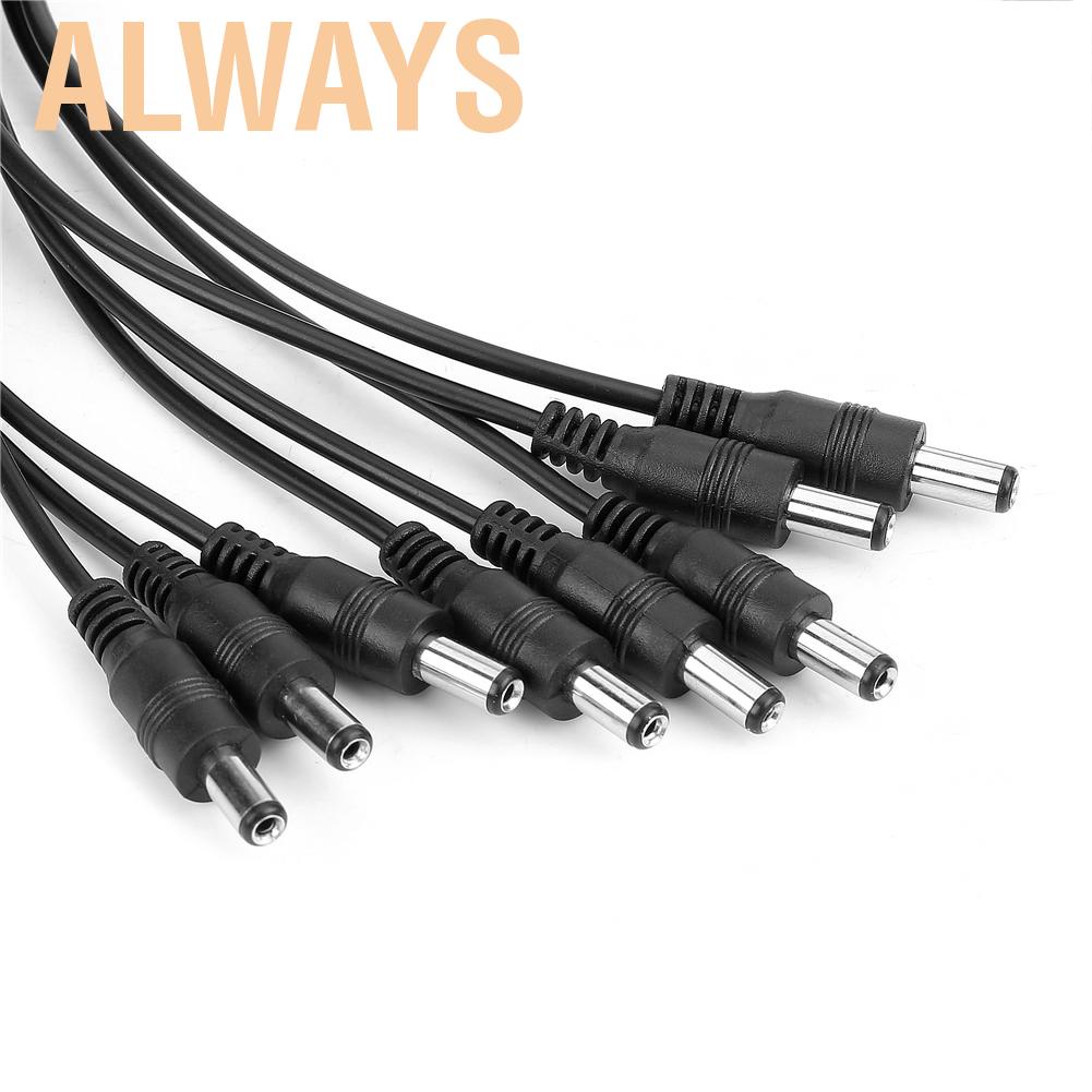 Dây cáp chia nguồn điện từ 1 đầu cắm ra 8 cổng kết nối 12V