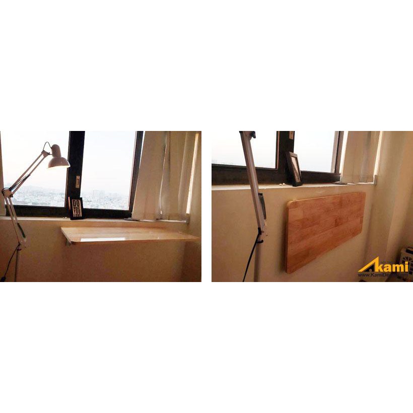 Bàn Gấp Treo Tường Thông Minh KAMI DECOR Size Lớn Chịu Tải 60kg