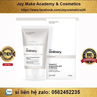 Kem Dưỡng Sáng The Ordinary Vitamin C Suspension 30% In Silicone 30ml (BILL ANH)