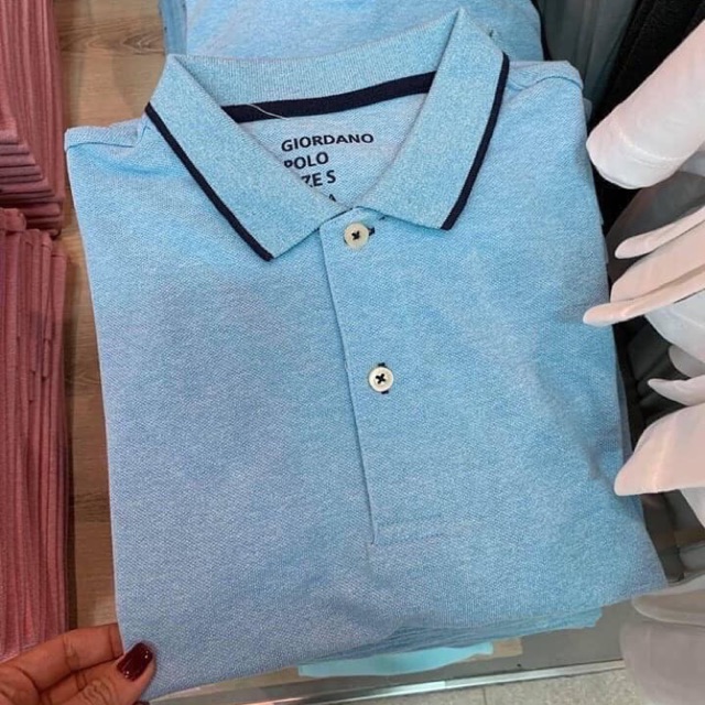 Polo Giordano bên Thái ra bảng màu mới tuyền màu xinh thôi ạ. Mà đủ size lại #SALE siêu rẻ nữa. Áo Polo giỏdano đủ màu