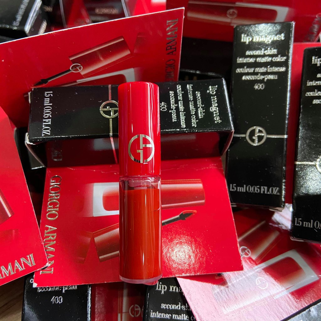 [Thanh lý] Son Kem Giorgio Armani Lip Magnet Liquid màu 400 Mini size | BigBuy360 - bigbuy360.vn
