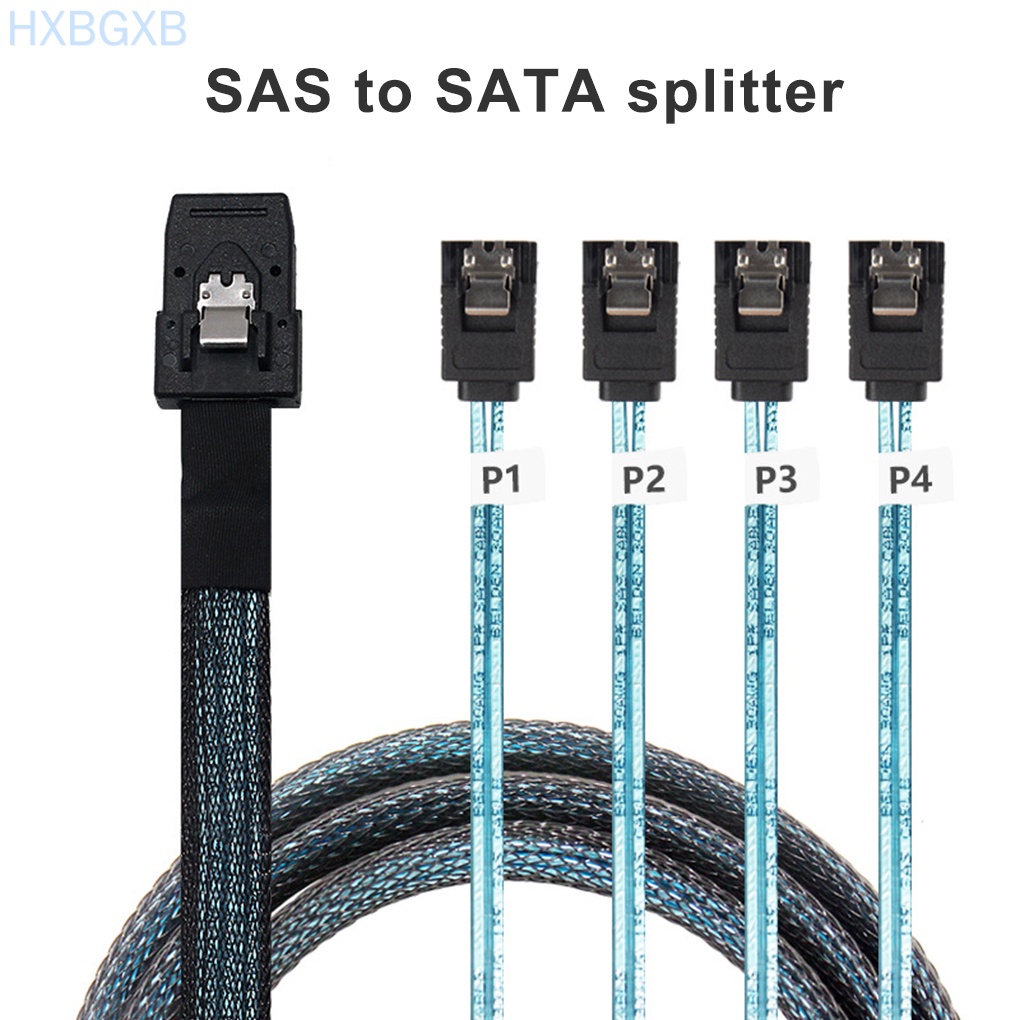 Cáp Chuyển Đổi Sas Sang Sata Mini Sas 8087 Sang Sata 3.0 36 Pin 1-drag-4 Hxbg