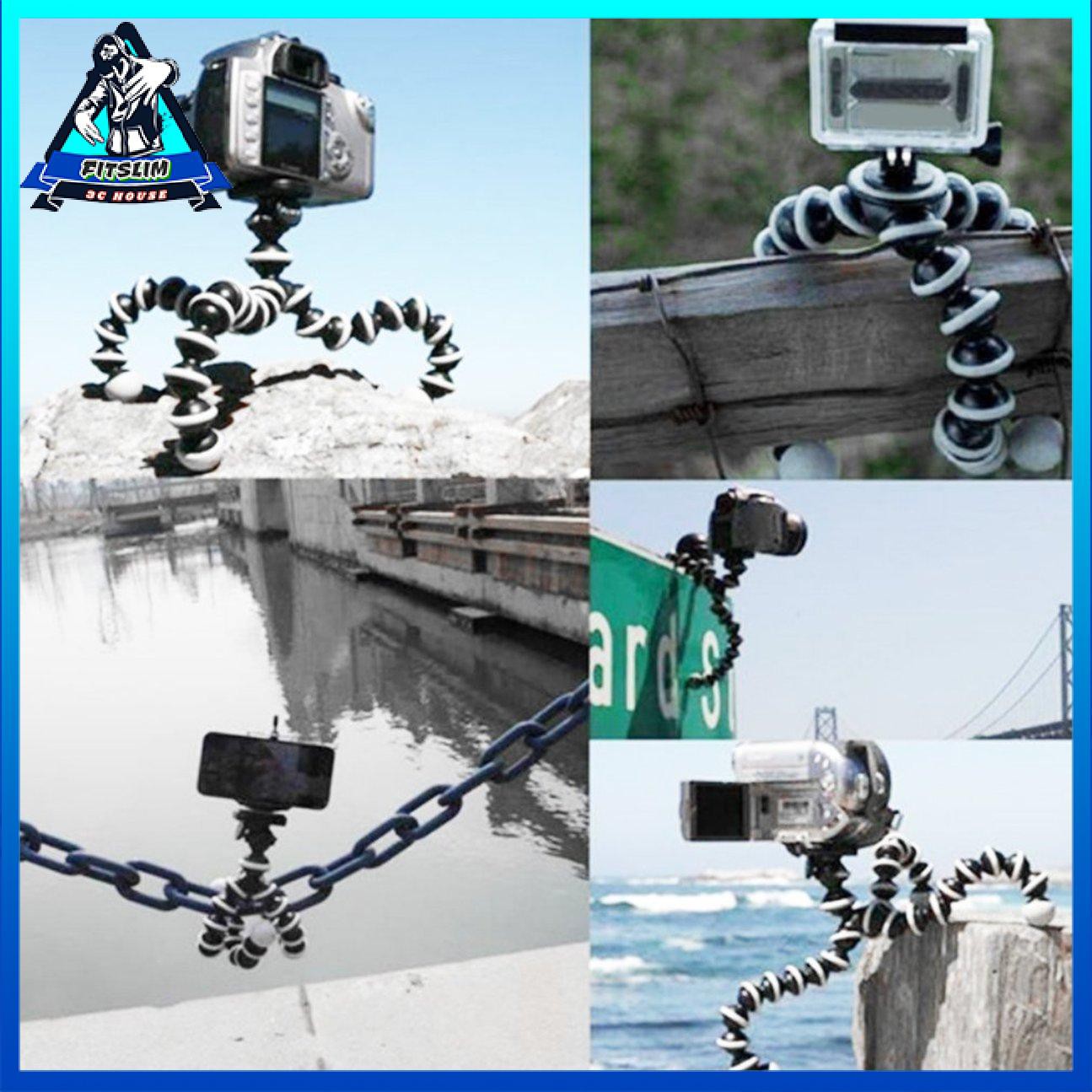 FLEXIBLE Chân Máy Tripod Bạch Tuộc Cho Điện Thoại