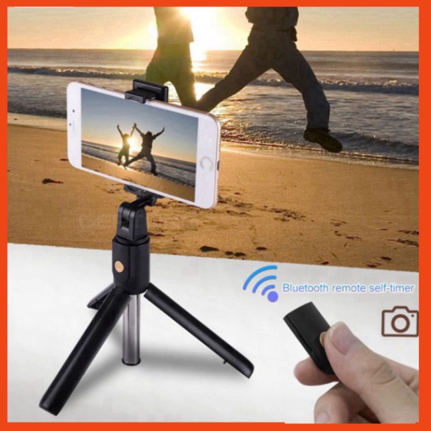 Gậy Chụp Ảnh selfie K07. Hỗ Trợ Kết Nối bluetooth Cho Điện Thoại ( Cam Kết Chất Lượng) PKCH8886