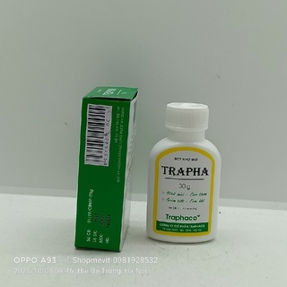 [Chính hãng] BỘT KHỬ MÙI TRAPHA 30G