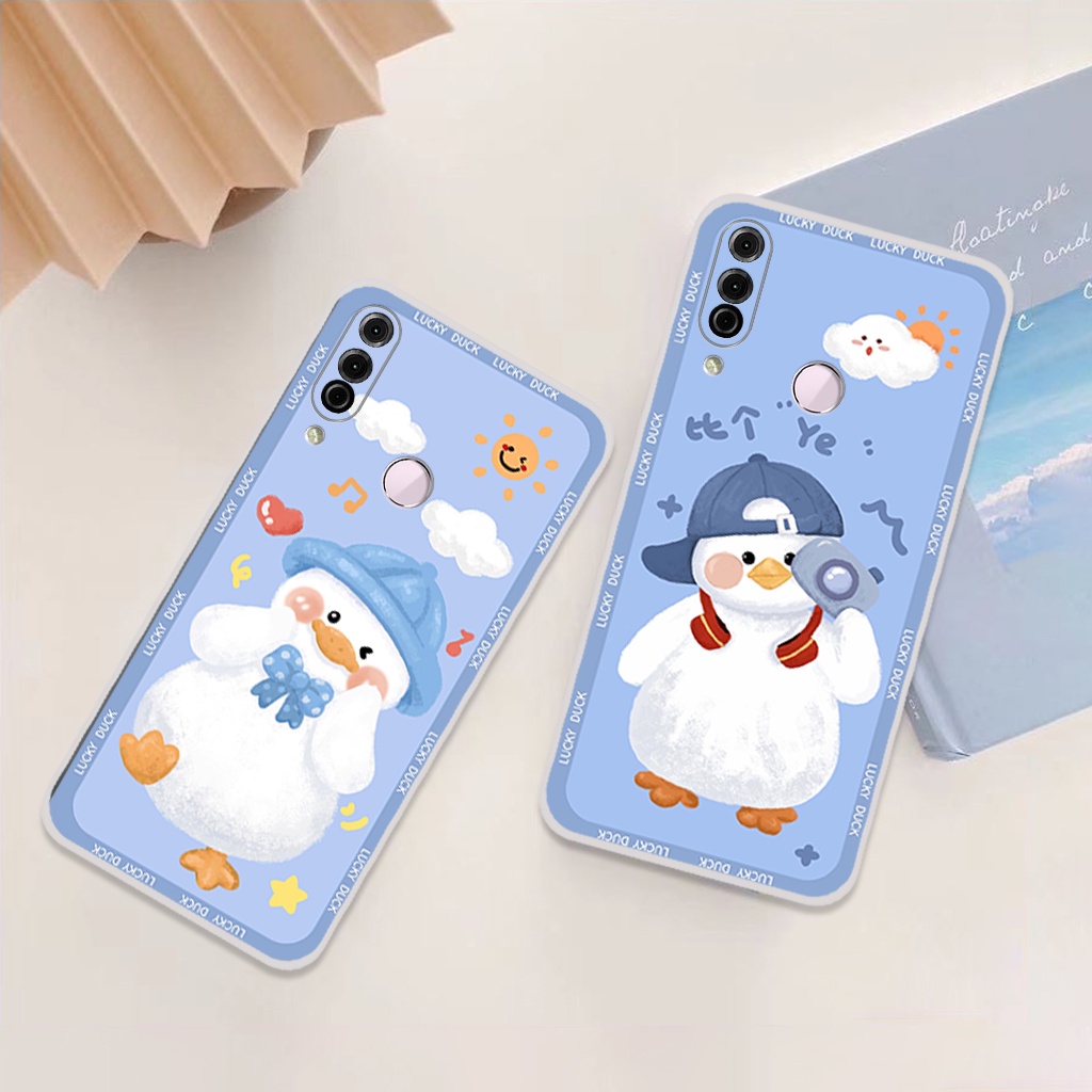 Ốp lưng Vsmart Joy 3 chú vịt đáng yêu, lucky duck, ốp cặp đôi dễ thương