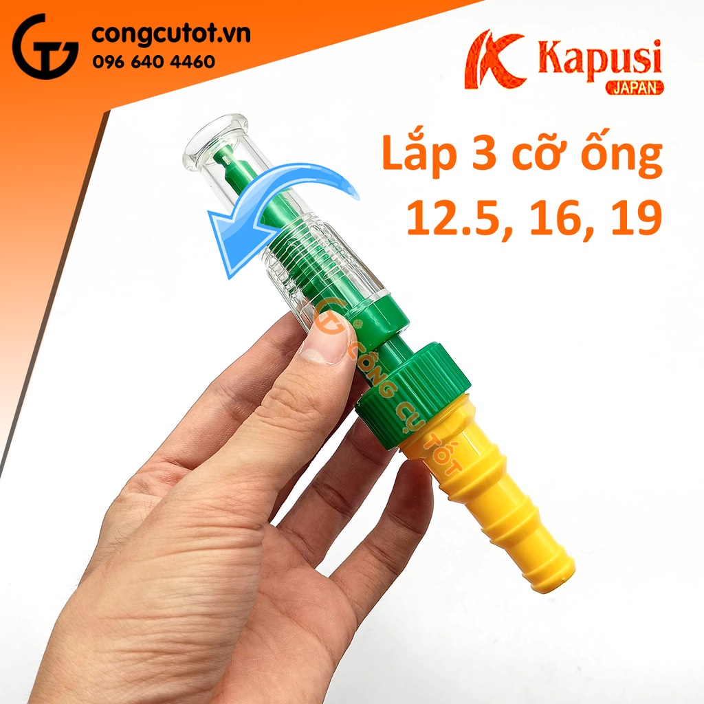 Đầu xịt nước 1 tia Kapusi K-8818