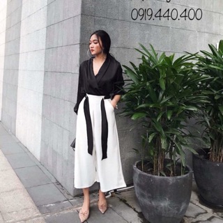 Set sơ mi lụa