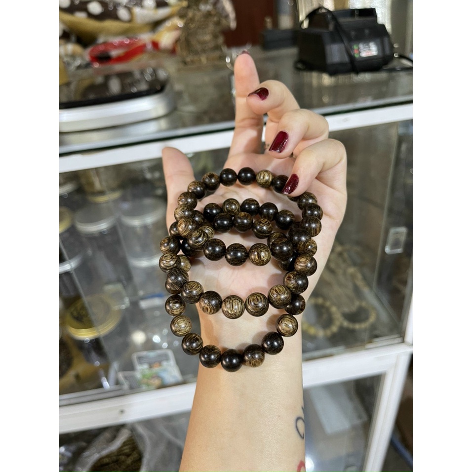 Vòng Trầm Hương Nam - Trầm Hương Sánh Chìm - Size 10mm - 12mm - 14mm - 16mm - 18mm - 20mm