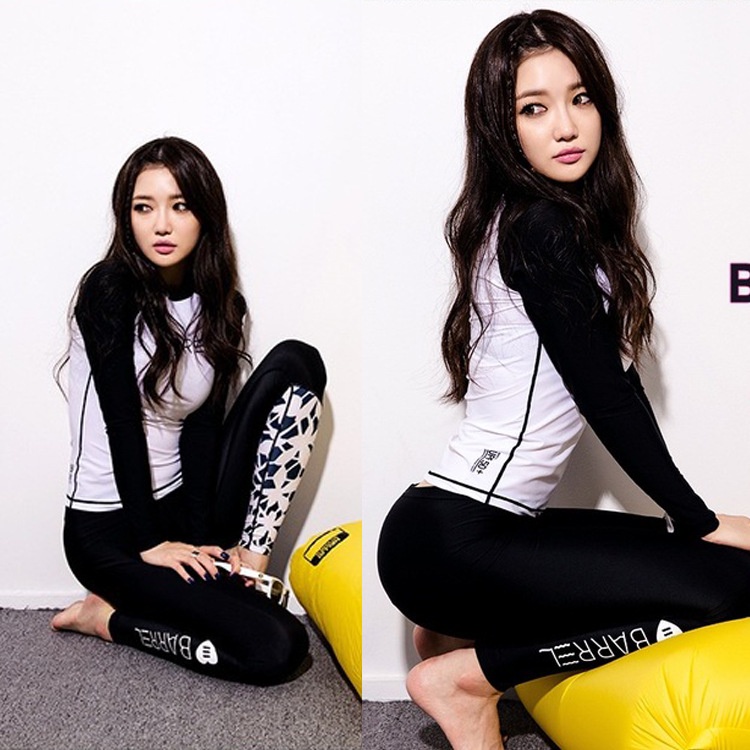 Set đồ bơi tay dài chống nắng nhanh khô thoải mái cho nữ có bán lẻ