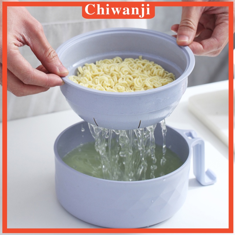 Bộ Tô Ramen 1200ml Chống Trượt Có Thể Tháo Rời Tiện Dụng Cho Sinh Viên