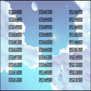 Sim tam hoa 000 Mobifone VIP