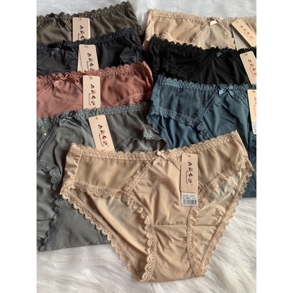 Quần lót nữ thun lạnh pha ren hàng cao cấp mát mịn