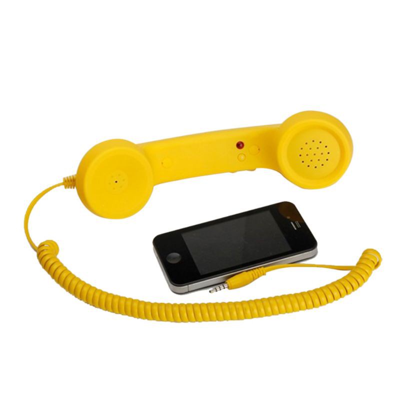 Tai Nghe Hsv Kiểu Điện Thoại Bàn Cổ Điển Chống Bức Xạ Với Volumn Điều Chỉnh Được | BigBuy360 - bigbuy360.vn