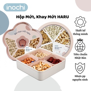 Khay đựng bánh kẹo tết-Khay Mứt Tết , Hộp đựng mứt Bánh Kẹo Tết Hình Bông Hoa inochi, Đa Năng Tiện Dụng SALE