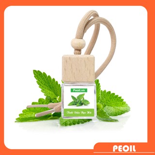Tinh dầu treo xe ô tô - Tinh dầu bạc hà peoil - Mùi thơm mát lạnh, thư giãn