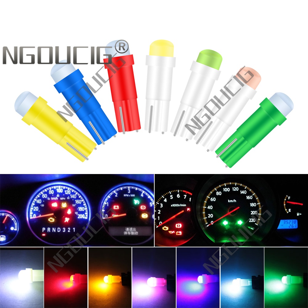 Bóng Đèn LED T5 T5 Pc74 W3W W1.2W 2721 74 73 37 286 T5 Gắn Bảng Điều Khiển Dành Cho Ô Tô Xe Máy 2721 74 73 37 286