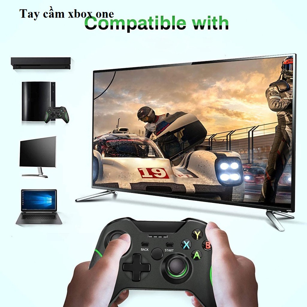 Tay cầm Chơi Game Microsoft Xbox 360 có dây full box - Tay cầm chơi game PC, Laptop cực tối ưu, chơi full football game