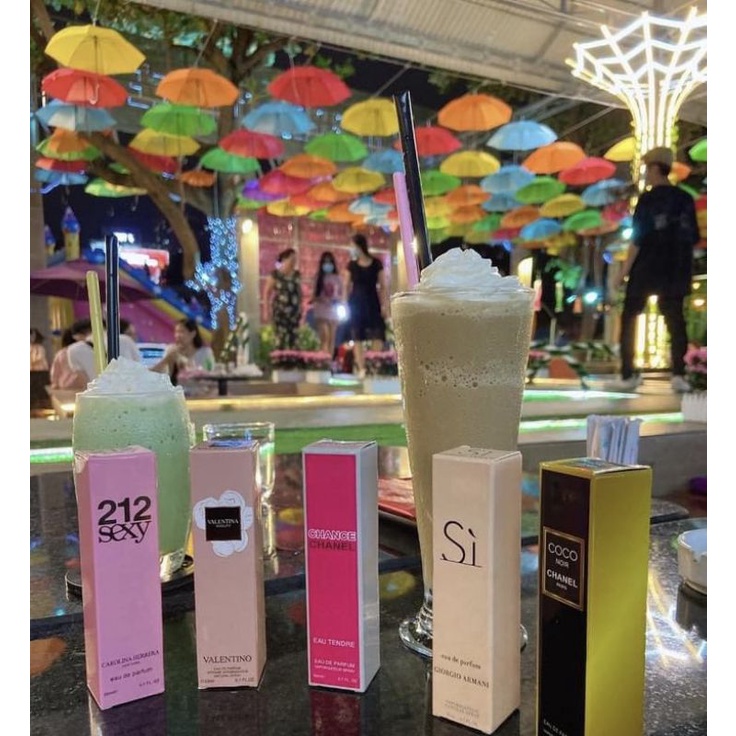 Combo 5 Chai nước hoa nữ mini